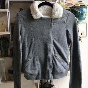 Cozy moto sweatshirt